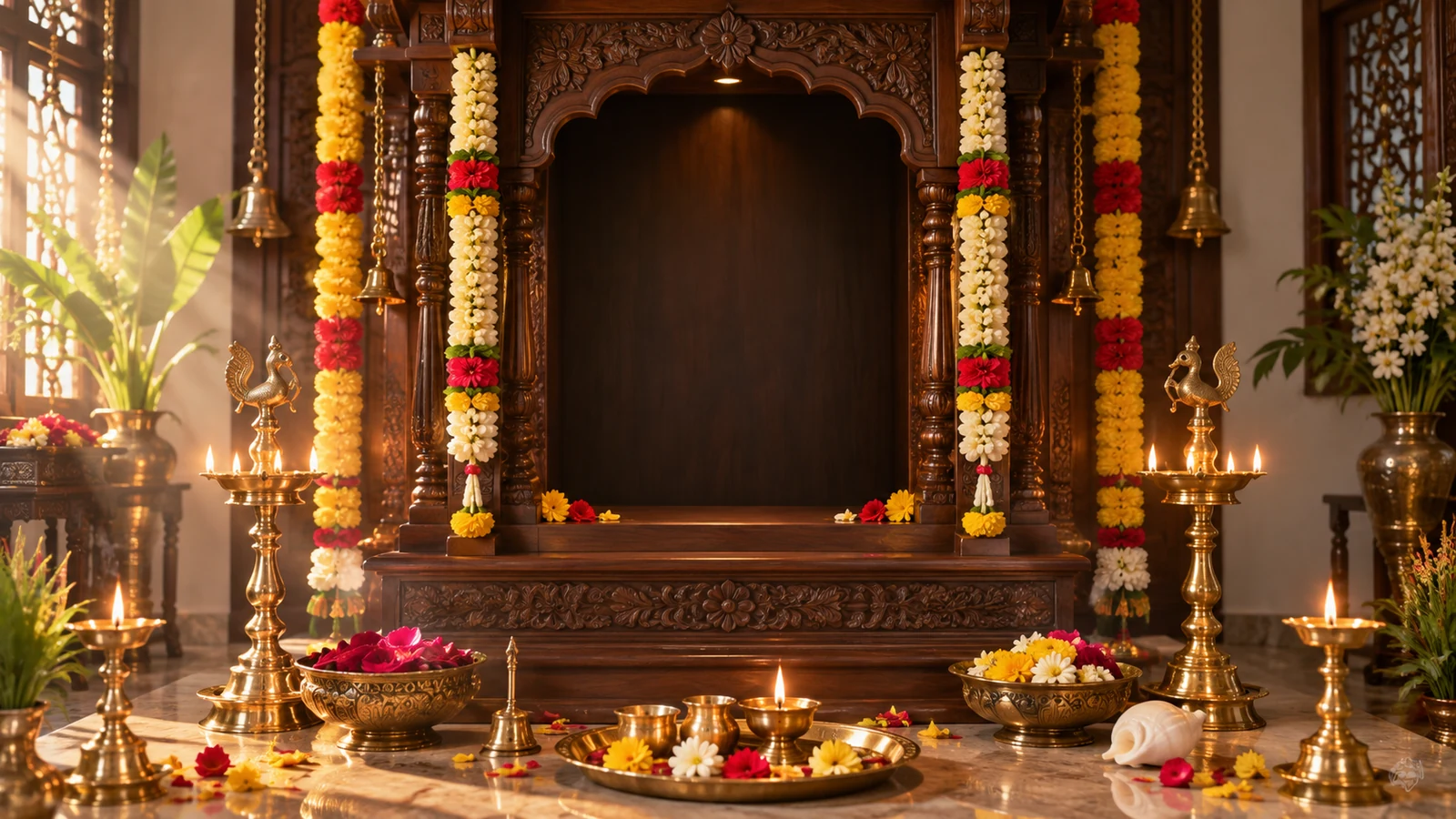 Virtual pooja altar